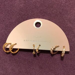 Anthropologie Earrings Set